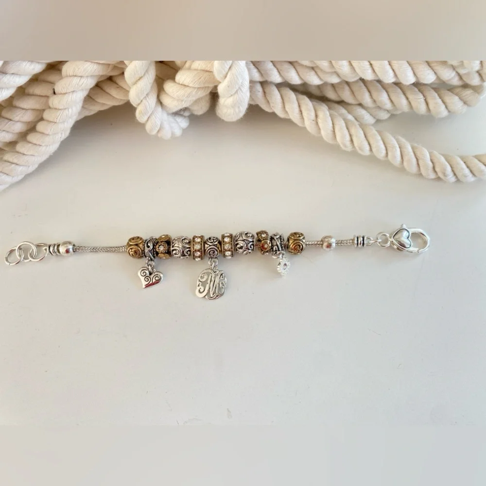 3 for $25 pick and bundle.  🏡🏡🏡 Gold and Silver  Charm Bracelet